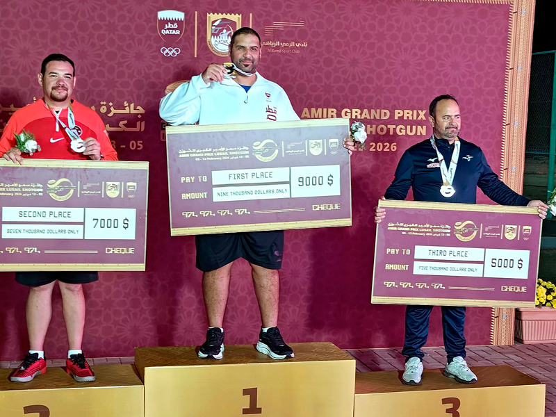 Antonin Desert - Celebración en el podio