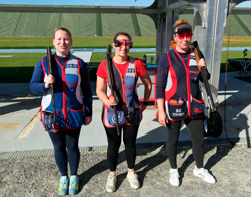 L'equip francès és present per competir a la ISSF World Cup Shootgun Tangier Morocco