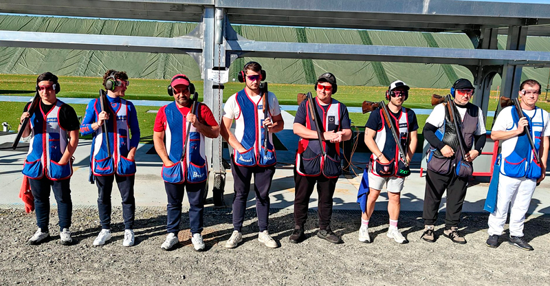 L'equip francès és present per competir a la ISSF World Cup Shootgun Tangier Morocco